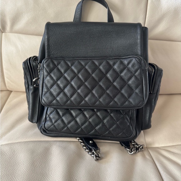 Chanel Quilted Leather Backpack - Picture 2 of 9